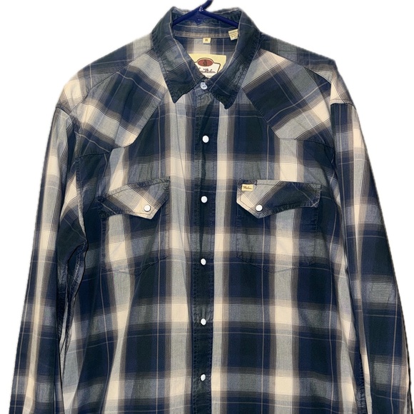 Larry Mahan Other - Larry Mahan | Plaid Shirt Men's Round Pearl Snap Western Cowboy Collection | XL